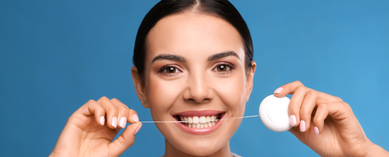 daily flossing